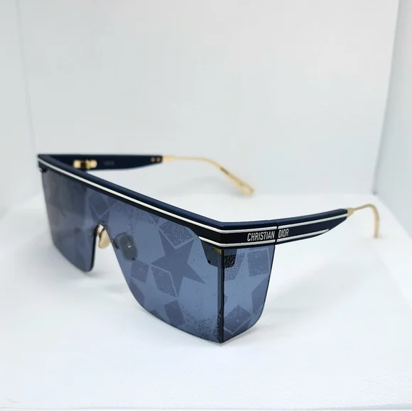Dior | Accessories | Christian Dior Blue Star Pattern  display picture 2
